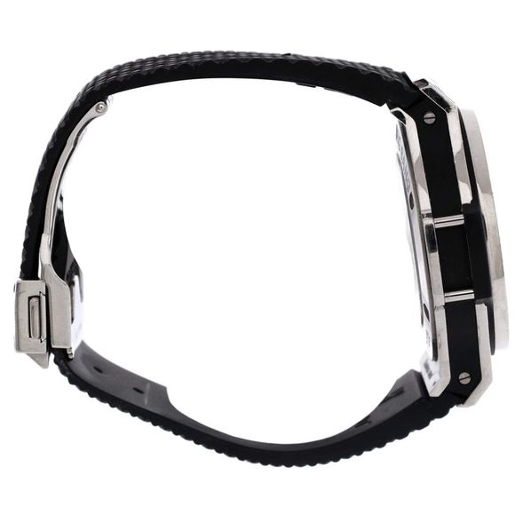 Hublot Big Bang Chronograph Automatic Watch Stainless Steel and Rubber with Diam - Picture 4 of 6